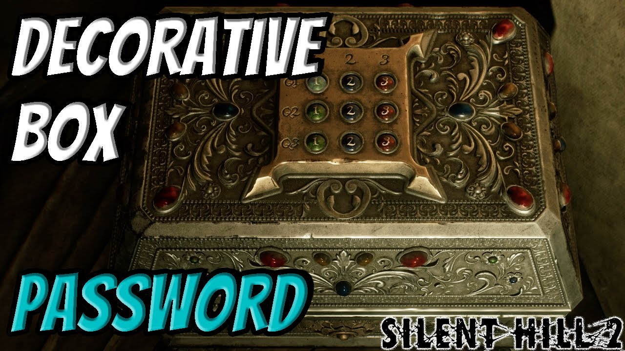 Pharmacy Decorative Box Password Answer - Brookhaven Hospital Otherworld | Silent Hill 2 Remake