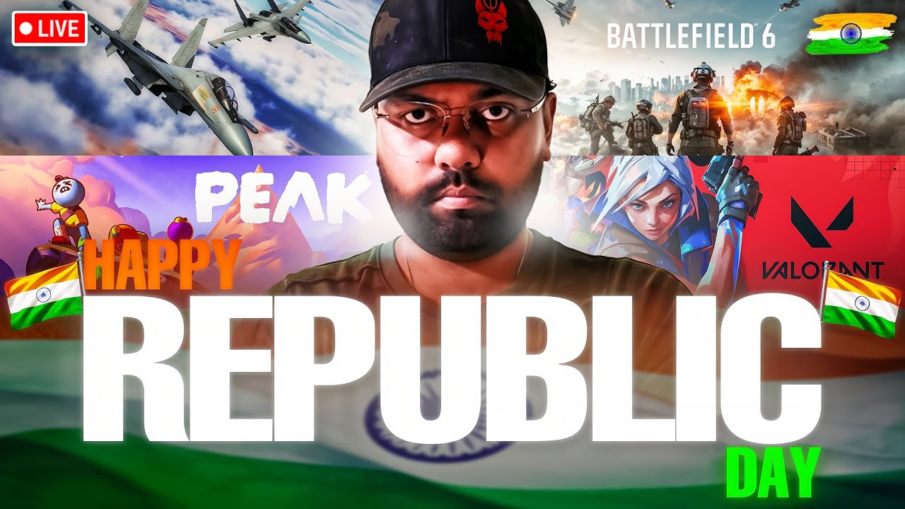 🔴Happy Republic Day ​🧡🤍💚 | Playing Multiple Games | 