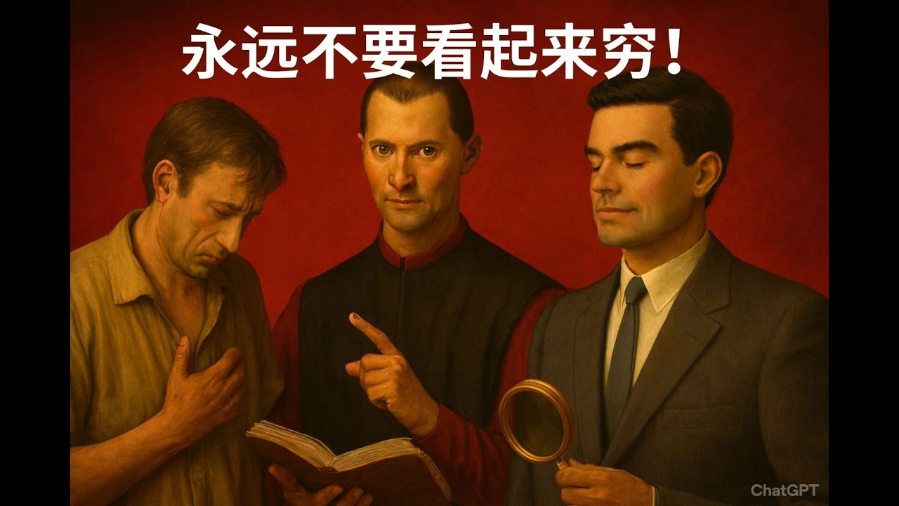 为什么你永远不能显得贫穷（即使你真的很穷）——马基雅维利