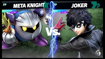 Super Smash Bros Ultimate Amiibo Fights – Meta Knight vs the World #78 Meta Knight vs Joker