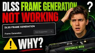 How to Enable DLSS Frame Generation in Games | Complete Fix Guide