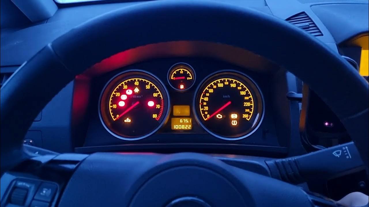 Как посмотреть ошибки на автомобиле ОПЕЛЬ ЗАФИРА Б/ АСТРА Ш (OPEL ...
