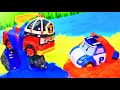 Мультики Робокар Поли и его друзья - Мультфильмы про машинки с игрушками - Эмбер спешит на помощь