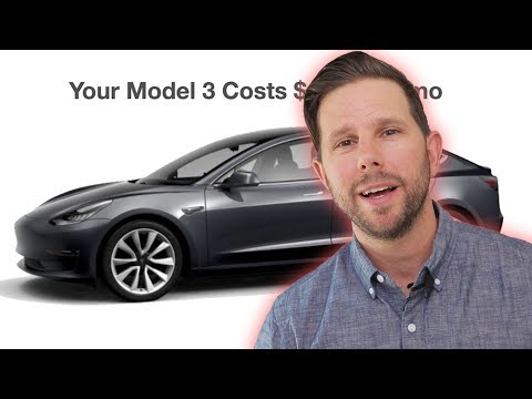 Tesla Model 3 Monthly Cost