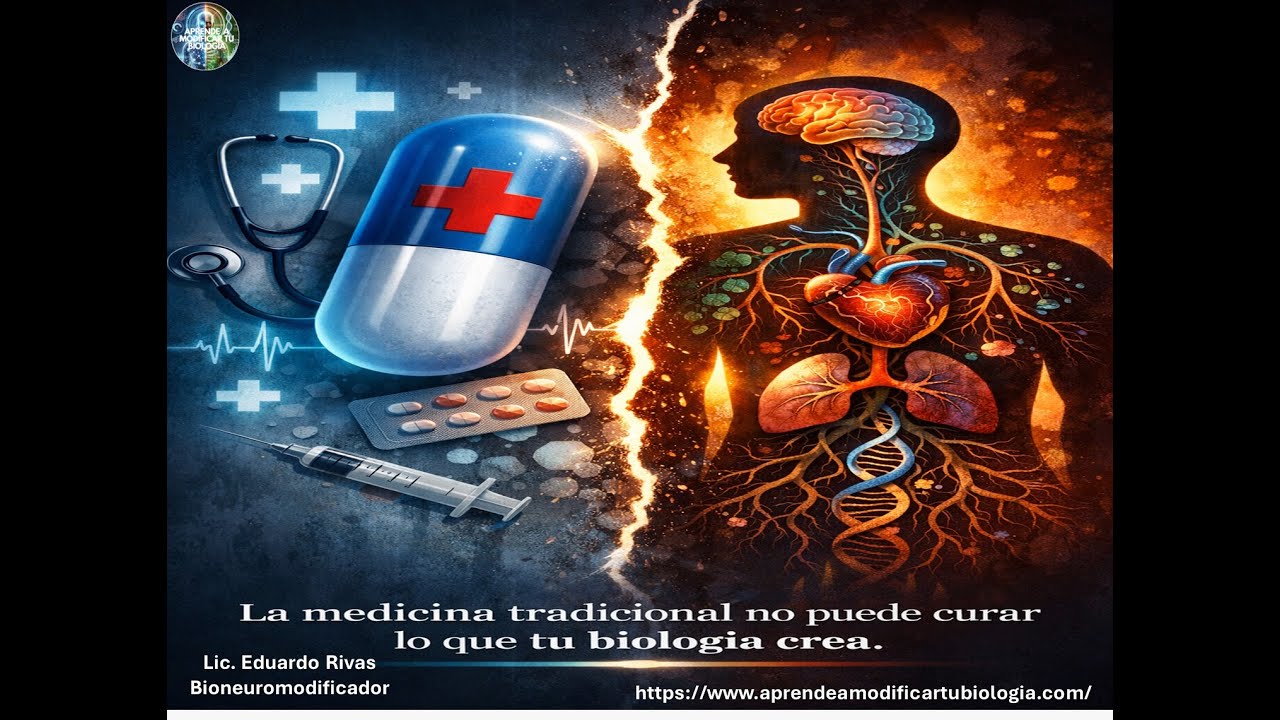 LA MEDICINA TRADICIONAL NO PUEDE CURAR LO QUE TU BIOLOGIA CREA