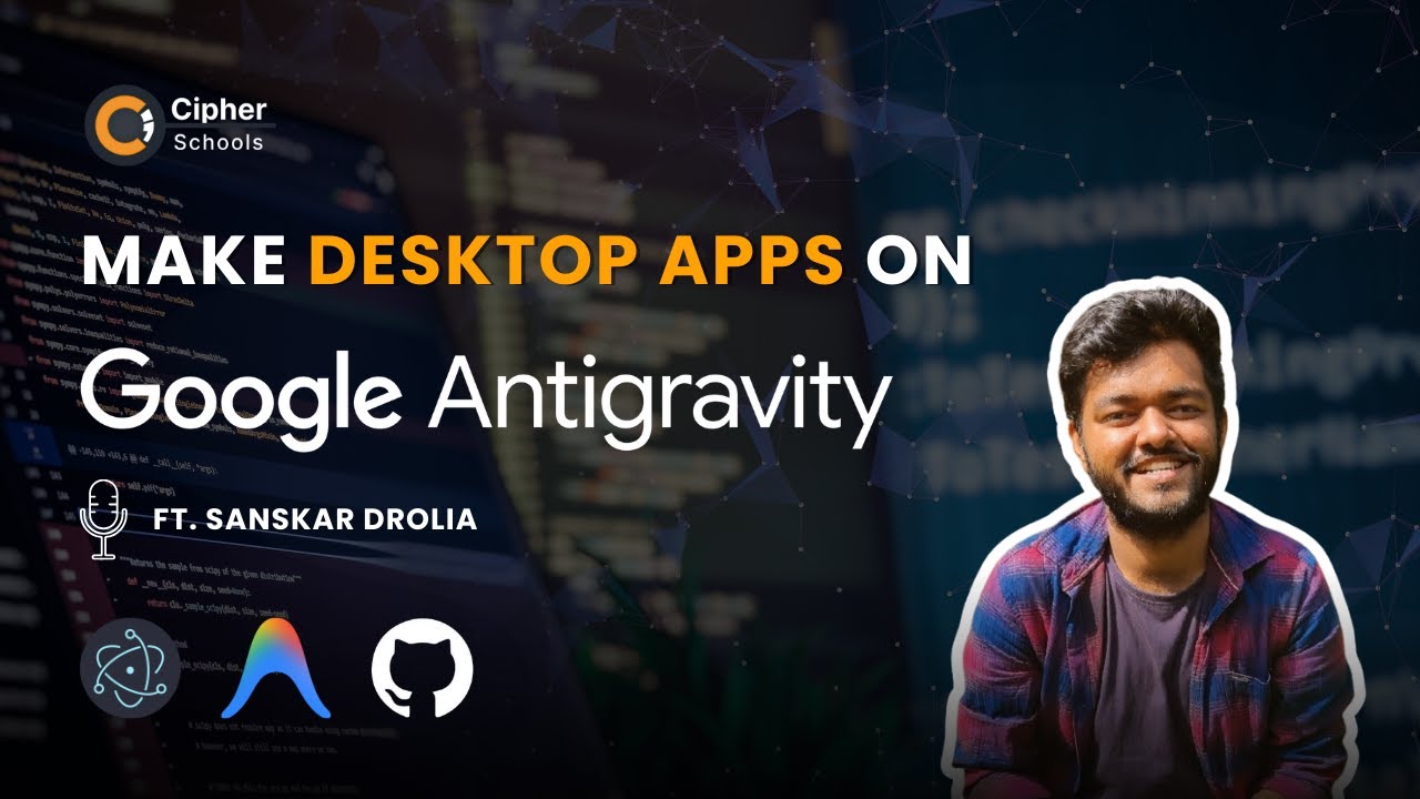 Build Desktop Apps with Antigravity – FREE Live Bootcamp - YouTube