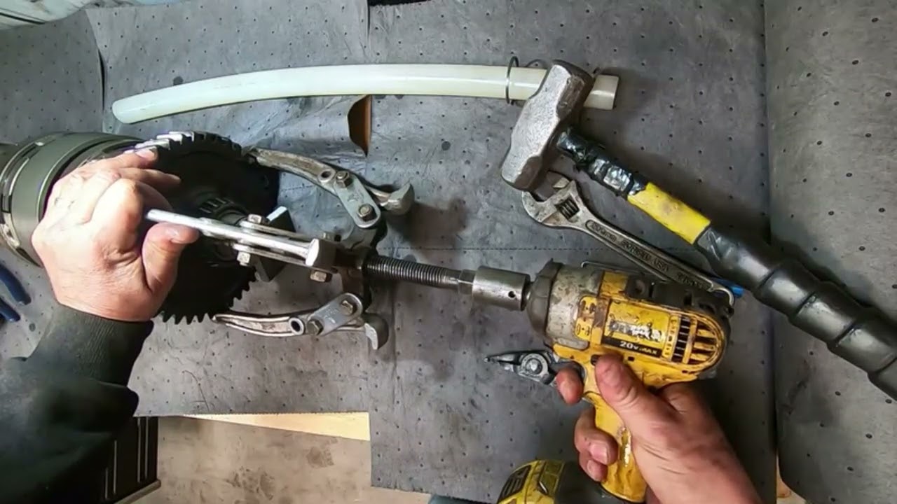 TD8E trans tear down pt1.