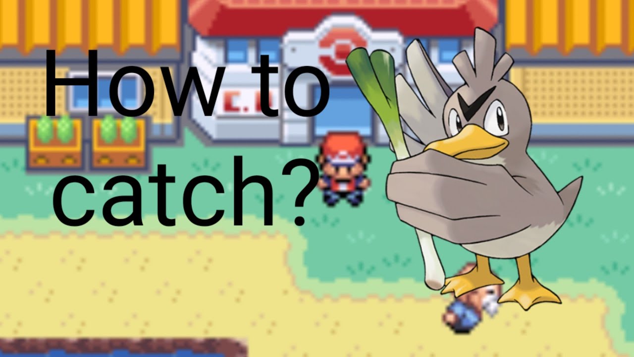 Pokemon Fire Red- How to get Farfetch'd in pokemon fire red 