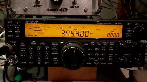 W2RE and KA2HTV comparing 75m 5 el yagi and 4SQ - recorded at OH0V
