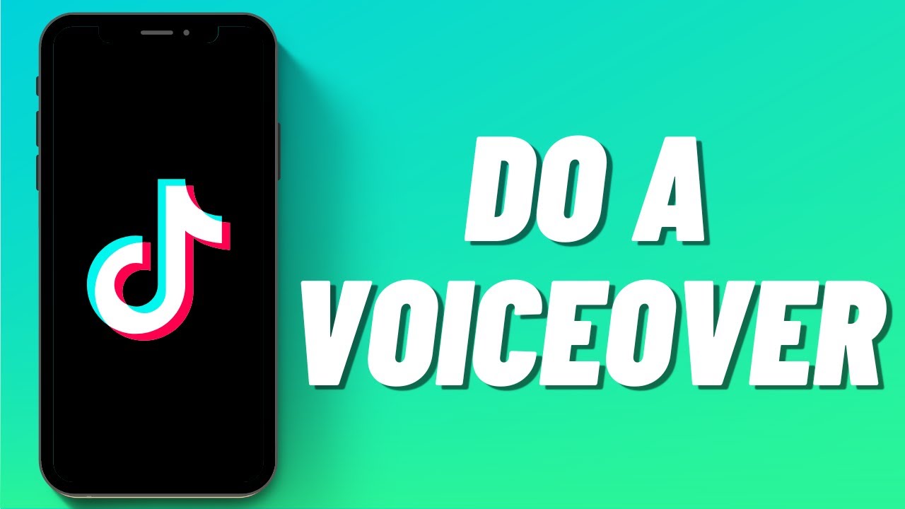 How to Do a Voiceover on TikTok - YouTube
