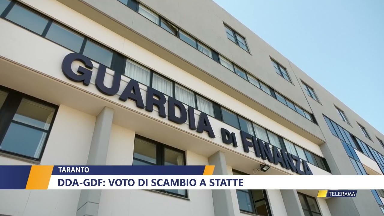 TARANTO DDA-GDF: VOTO DI SCAMBIO A STATTE di WALTER BALDACCONI