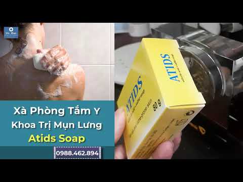 Xà Phòng Tắm Y Khoa Trị Mụn Lưng Atids Soap | Sạch Mụn Triệt Để