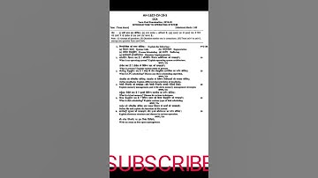 Atal bihari vajpayee vishwavidyalaya Bilaspur/DCA question paper Introduction to Operating System 20