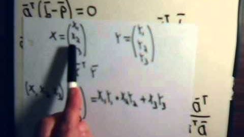 Linear Algebra Video #43: Projection Operator - Part 1 Introduction