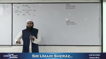 CAF 1 Sir Umair Sheraz Lecture 40 a1