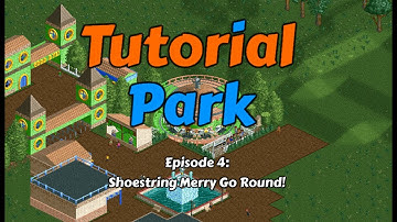 Shoestring Merry Go Round Tutorial! - OpenRCT2 Tutorial Park Episode 4