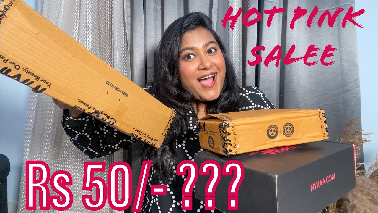 NYKAA Hot Pink Sale MAC , Swiss beauty , Face oils YouTube