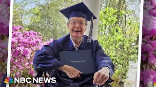88-year-old grandmother graduates decades after being barred because of pregnancy