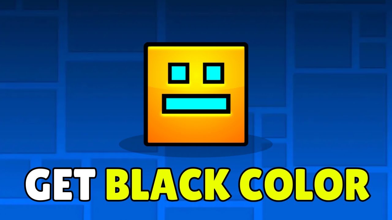 How To Get Black Color/Secondary Color In Geometry Dash (2026) - Full ...