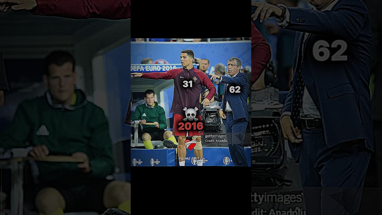 Ronaldo X Fernando Santos ☠️❤️🩹 