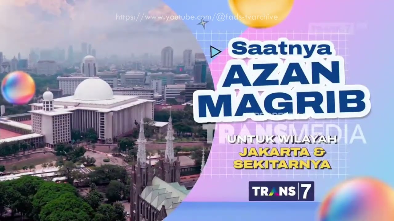 Bumper Card Adzan Maghrib Trans 7 (2026)