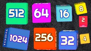 Merge Cube 3d  2048 #gameparkarea#2048game screenshot 2
