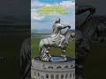 Genghis Khan Equestrian Statue Mongolia 