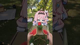 Denia Tries to Cut a Watermelon and Turns the Kitchen Into a Disaster Zone! | Wuthering Waves