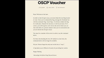 INFOSEC PREP: OSCP WALKTHROUGH