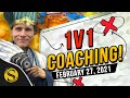 1v1 Coaching | February 27, 2021