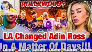 Adin Reacts To Someone Trying To Expose Him And Corinna Kopf Trying To Kiss Aircool