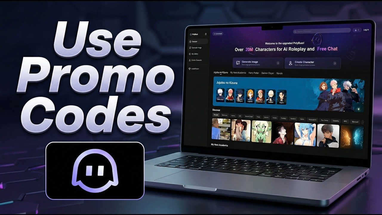 How To Use Promo Codes In Polybuzz AI (2026 EASY!) - YouTube