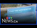Stage 3 water restrictions coming