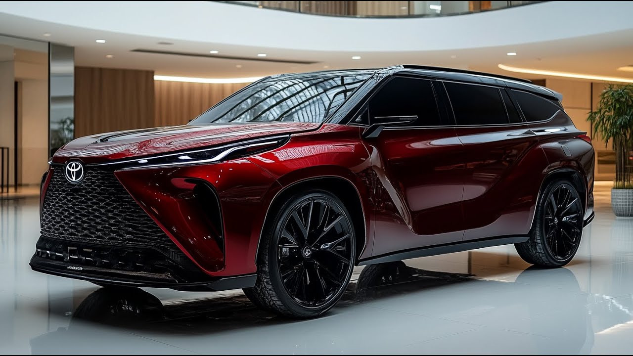 2025 Toyota Highlander - The Family SUV with Efficient and Smooth Driving