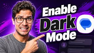 How To Enable Dark Mode In Google Messages (Web Version) [2026 Guide]