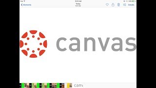 How to submit an iPad video to Canvas LMS