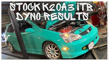 STOCK K20A3 ITB DYNO TUNE RESULTS