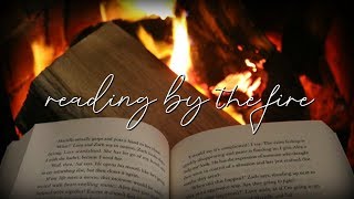 reading by the fire | ambient vlog 📖