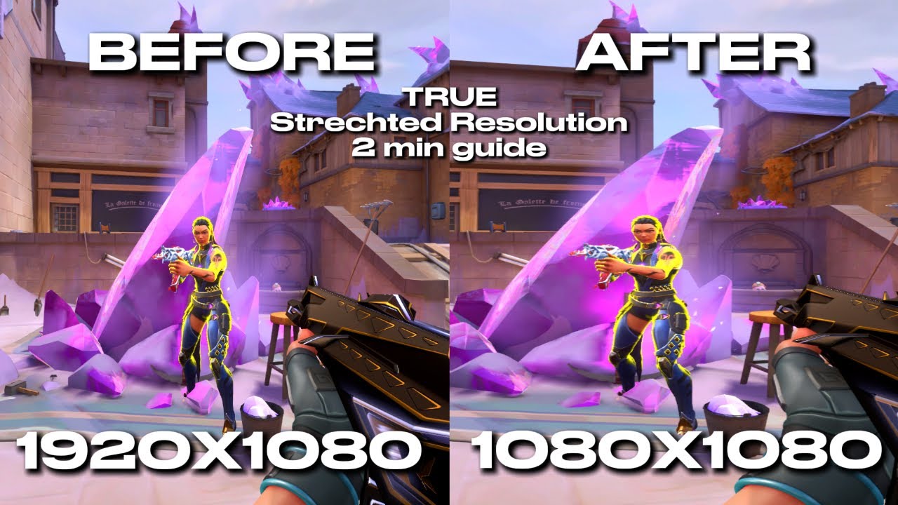 True Stretch Resolution How To Get True Stretched Resolution in Valorant (UPDATED TUTORIAL ...