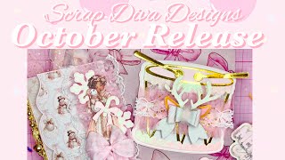 Scrap Diva Designs New October Release