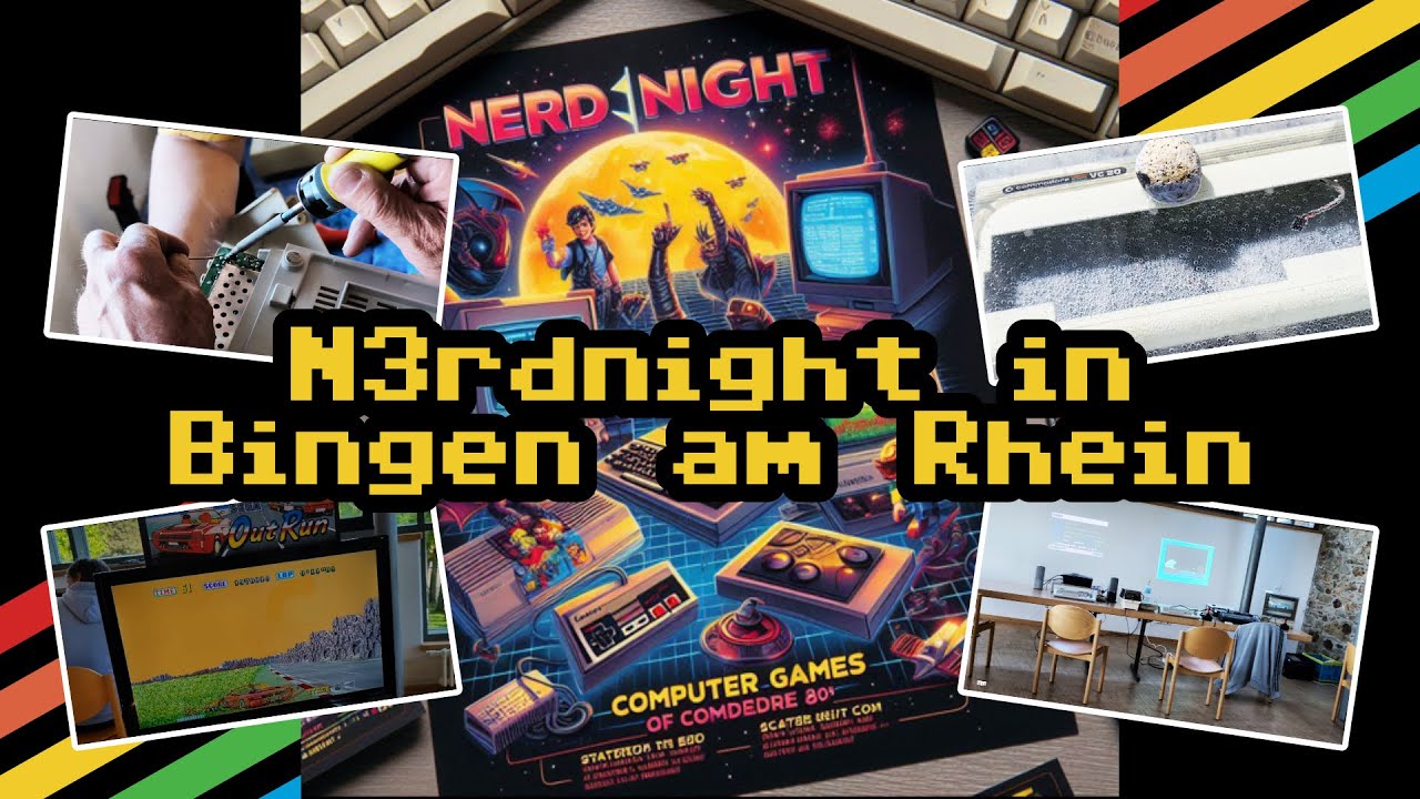 Die N3rdnight in Bingen am Rhein - Retrospaß mit Retrohardware