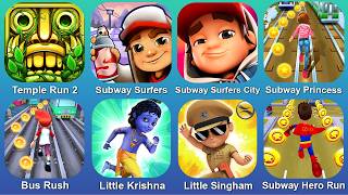 Temple Run 2,Subway Surfers,Subway Surfers City,Subway Princes,Bus Rush,Litle Krishna,Little Singham screenshot 1
