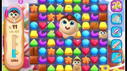 Cookie Jam Blast Level 61 - No Boosters