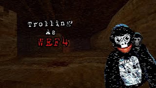 Ghost Trolling As Wef4 In Gorilla Tag... Gorilla Tag Vr