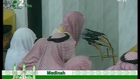 صلاة الفجر 21 يونيو 2007 الشيخ صلاح البدير - سورة التوبة
