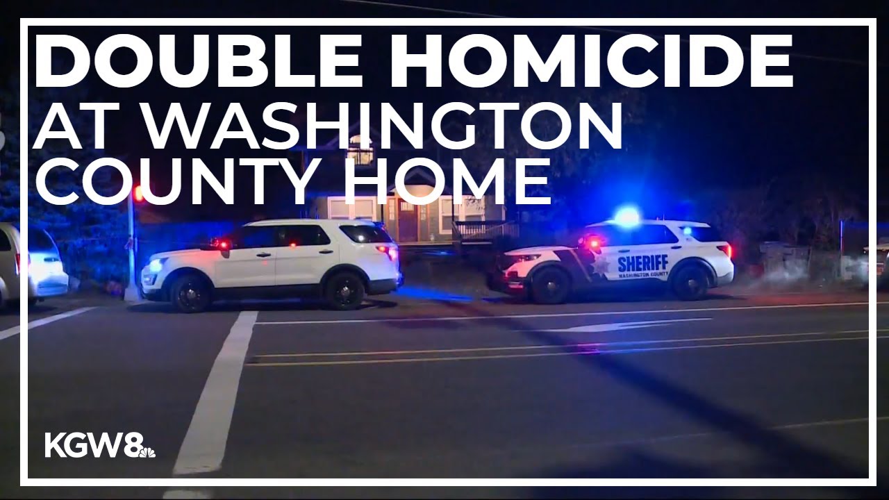 Double homicide at home in Washington County, suspect dead - YouTube