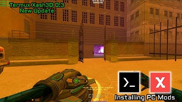 CS1.6 Android | Termux Xash3D 0.3 | Full Tutorial + Installing Zombie Escape Dark Professional 📥🔥