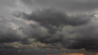 Dark rain clouds  Timelapse 30x