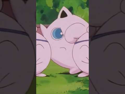 Jigglypuff kicks igglybuff #pokemon #pokemonanime #jigglypuff #shorts #funny #cute #cutepokemon