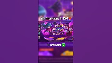 My final move For KOF Event 2025 MobileLegends: Bang Bang I| KOF New Patterns2025 #mlbb #ml